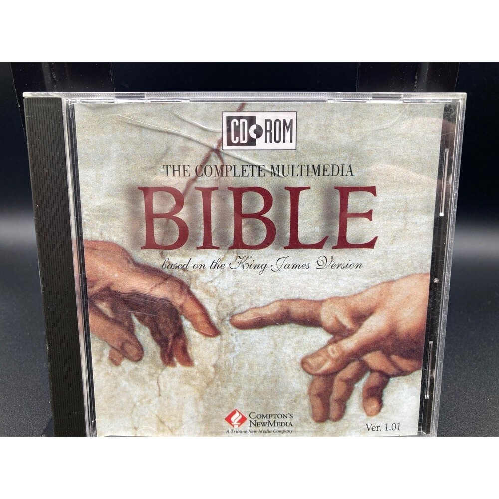 Compton's NewMedia The Complete Multimedia Bible CD-ROM Ver 1.01